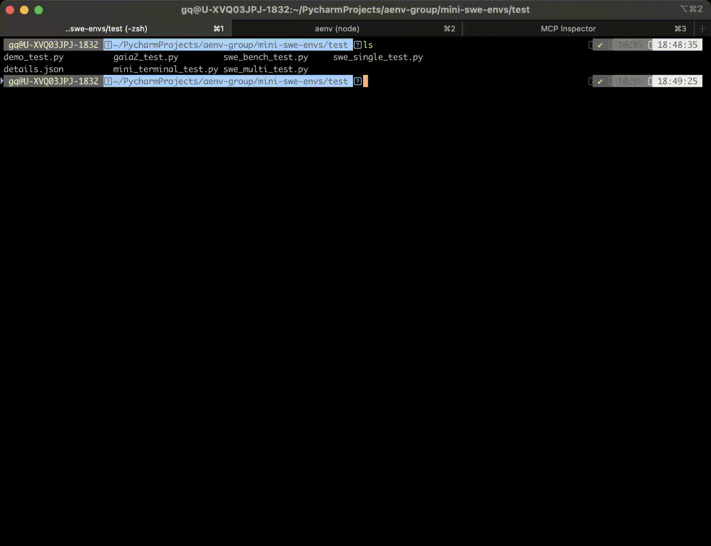 Start Environment Instance